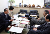 5月13日、埼玉学園を視察