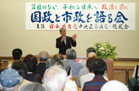 5月16日、さいたま市中央区演説会