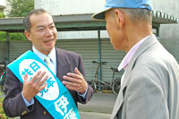5月28日、松原団地の住人と