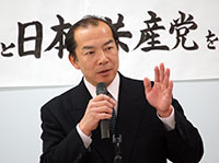 伊藤岳001　日本共産党を語るつどいにて